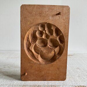 Vintage Kashigata Japanese Cake Wood Press by Richard Plumer
